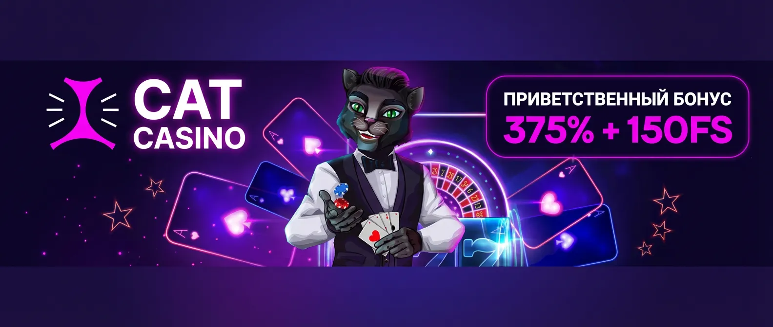 Кэт казино баннер